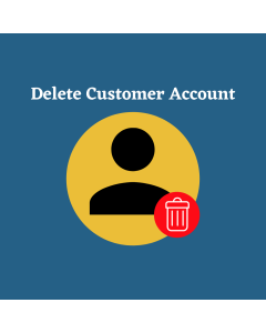Delete Customer Account extension for magento 2