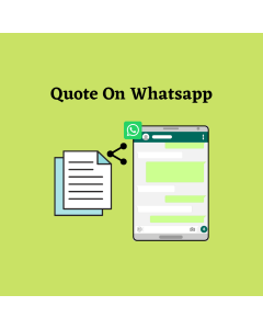 Quote On Whatsapp Extension For Magento 2