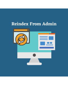 Reindex From Admin Extension For Magento 2