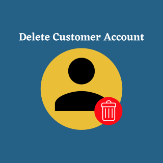 Delete Customer Account extension for magento 2