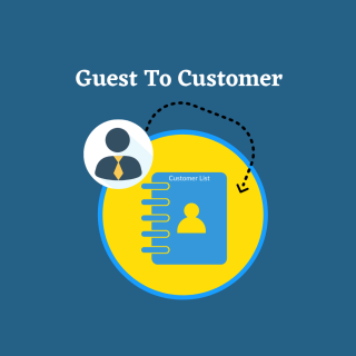 Guest To Customer Extension For Magento 2