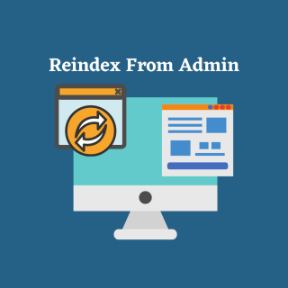 Reindex From Admin Extension For Magento 2