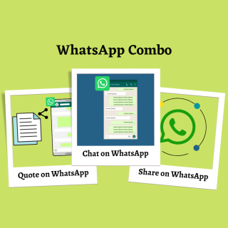 Whatsapp combo extension for Magento 2