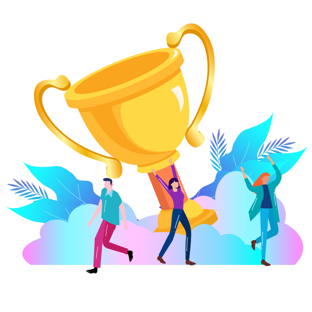 _Pngtree_hand_drawn_cartoon_trophy_gradient_5341216